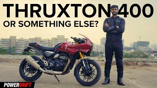 We Rode The Triumph Thruxton 400  PowerDrift [upl. by Pearce]