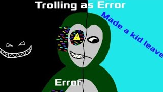 trolling as Error in gorilla tag made i kid leave [upl. by Rebmik510]