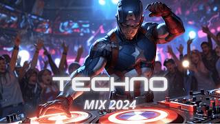 Techno Rave Mix 2024 🎧 HighEnergy Music for Gym Party [upl. by Duster]