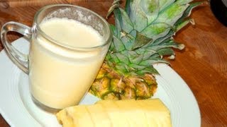 Pina Colada Cocktail ohne Alkohol  Drink Rezept von einfachKochen [upl. by Efioa]