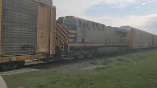 CPKC 230 passing through Downtown Chatham Sept 11 2023 [upl. by Ethelinda]