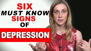 The 6 Must Know Signs of Depression [upl. by Rossen290]