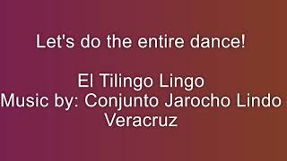 Ballet Folklorico Tutorial  El Tilingo Lingo [upl. by Sergias]