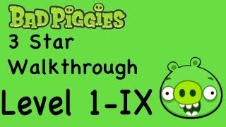 Bad Piggies  Bonus Level 1IX 3 Star Walkthrough Ground Hog Day  WikiGameGuides [upl. by Tuck85]