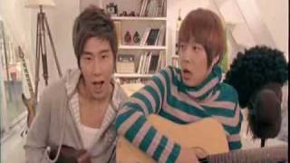 東方神起 UCC HAHAHA SONG UknowampMicky日本語字幕 [upl. by Roberson]