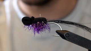 EASY top water bass fly Gurgler tying tutorial [upl. by Ignatius20]