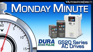 DURApulse GS20 AC Drives  Monday Minute at AutomationDirect [upl. by Eiramanel544]