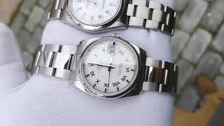 Rolex ref 115200 vs 15200 vs 1500 [upl. by Llenad]