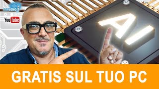 L AI tutta vostra sul vostro PC potente come ChatGPT 🚀 GRATIS e SENZA LIMITI OFFLINE tutorial [upl. by Ellord]