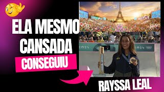 Rayssa Leal Brilha em Paris 2024 Conquista o Bronze no Skate Street das Olimpíadas 2024 Skate [upl. by Liscomb]