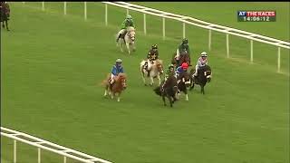 Shetland pony racing  Doncaster thriller [upl. by Eimor913]