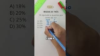 Regra de 3 🔥 matemática [upl. by Nulubez]