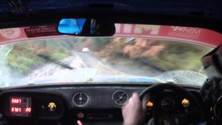 MARK HOLMES IN CAR RALLY GB MK1 ESCORT RS1600 BDG [upl. by Neil]