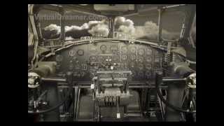 B17 Bomber Sound for Sleeping  2 Hour Long Prop Airplane Audio [upl. by Gaylene708]