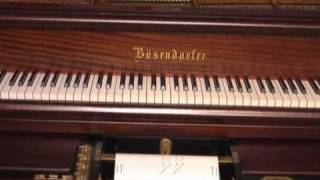 Fünf Stücke für eine Jahrmarktorgel No5 Fassung für Player Piano Der zornige Eifsschrank [upl. by Sandra137]