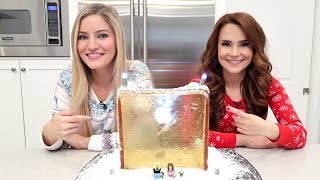 Apple Store Gingerbread House with Ro  Nerdy Nummies  iJustine [upl. by Dloraj942]