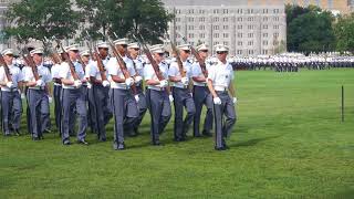 West Point ADay 2018  August 18  Plebes March In [upl. by Berta]