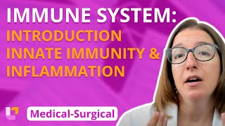 Immune system  Introduction Innate Immunity amp Inflammation MedicalSurgical  LevelUpRN [upl. by Patrica]