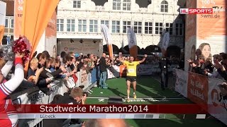 7 Stadtwerke Lübeck Marathon  Die Interviews  19102014 [upl. by Nnair]