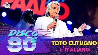 Toto Cutugno  L’Italiano Disco of the 80s Festival Russia 2016 [upl. by Siffre]