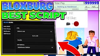 NEW Best Bloxburg ScriptHack  Auto Farm  Auto Build  PASTEBIN [upl. by Isabella]