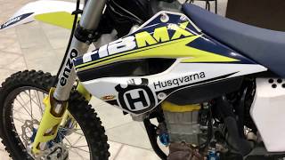 2014 Husqvarna FC 450 WalkAround [upl. by Vivie357]