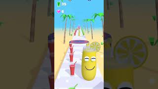 JUICE BoTTLE RUN game OFFLINE 🔥 ANDROID phone gameplay 🔥 FUNNY All games🔥 shorts [upl. by Robillard]