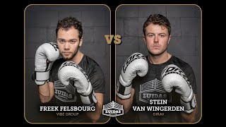 Zuidas Business Boxing Part III  Freek Felsbourg vs Stein van Wingerden [upl. by Polik]