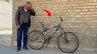 Restoration Of A Poor Old Mans Bike For Free  Watch His Emotional Reaction 🥹 [upl. by Kyne]