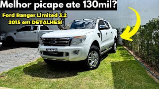 FORD RANGER LIMITED 32 2015 EM DETALHES AINDA VALE A PENA²² [upl. by Ingemar]