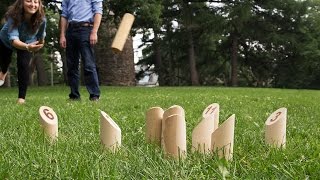 Mölkky  Outdoor Throwing Game [upl. by Artek487]