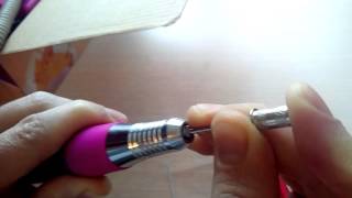 nail drill machine problem [upl. by Inhoj]