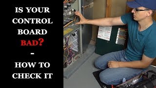 FurnaceAC How to Troubleshoot The Control Board [upl. by Nolie917]