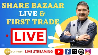 First Trade 5th February 2024  Zee Business Live  Share Market Live Updates  Stock Market News [upl. by Lexerd747]