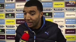 POSTMATCH Deeney on special goal against Villa [upl. by Salamanca]