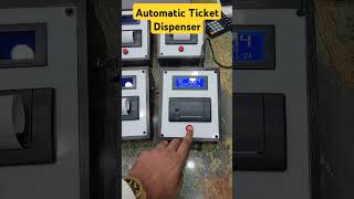 esp32 thermal printer for Automatic Ticket dispenser diyproject arduino esp32project [upl. by Ninnetta300]