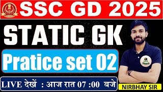 SSC GD 2024 COMPLETE PREVIOUS YEAR PAPER SSC GD BY NIRBHAY SIR TOPIC COMPLETE [upl. by Sonitnatsok]