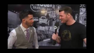 Michael Bisping vs Dominick Cruz Best Insults amp Funny Moments [upl. by Sherrill]