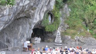 Messe de 10h à Lourdes du 26 juillet 2024 [upl. by Enileuqaj544]