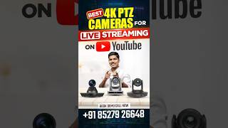 Best 4K PTZ Cameras for Live Streaming on Youtube  Camera For Live Classroom 🔥 [upl. by Juback]