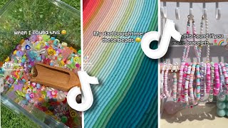 Clay bead bracelet makingtik tok compilation🤭💋🌹 [upl. by Maice]