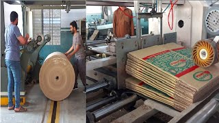 Amazing Manufacturing Process of Corrugated Carton Boxes with Paper Roll [upl. by Anahoj]