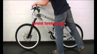 SR Suntour How to set rear shock sag [upl. by Anirtal]