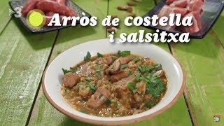 Arròs de costella i salsitxa [upl. by Ainotna]