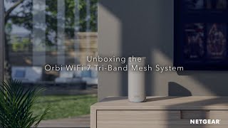 Unboxing the Orbi 770 Series WiFi 7 Mesh System Unleash NextGen Home WiFi [upl. by Yzeerb361]