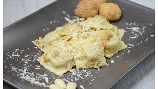 RICETTE DA SBALLO COME CONDIRE I RAVIOLI E TORTELLINI OGGI LI FAREMO ALLE NOCI [upl. by Rapp]