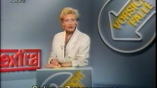 Vorsicht Falle extra 23  12101992  mit Sabine Zimmermann [upl. by Chris786]