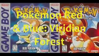 Pokémon Red amp Blue Music Viridian Forest Digletts Cave and Seafoam Islands Theme [upl. by Eicyak419]