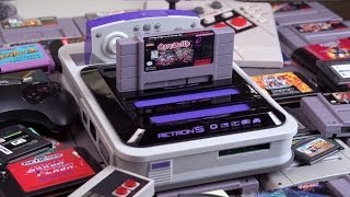 Hyperkin Retron 5 Console  Review [upl. by Ardnaeed788]