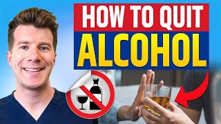 6 steps to STOP or CUT DOWN drinking ALCOHOL  Doctors Guide [upl. by Idisahc]